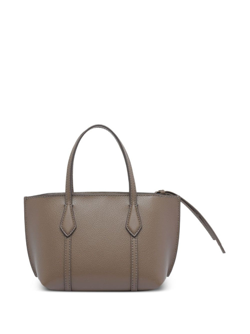 Brown Perry Top Zip Mini Tote 3