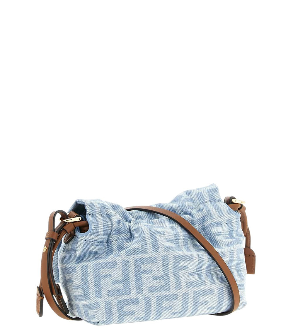 Light Blue FF Mini Shoulder Bag 3