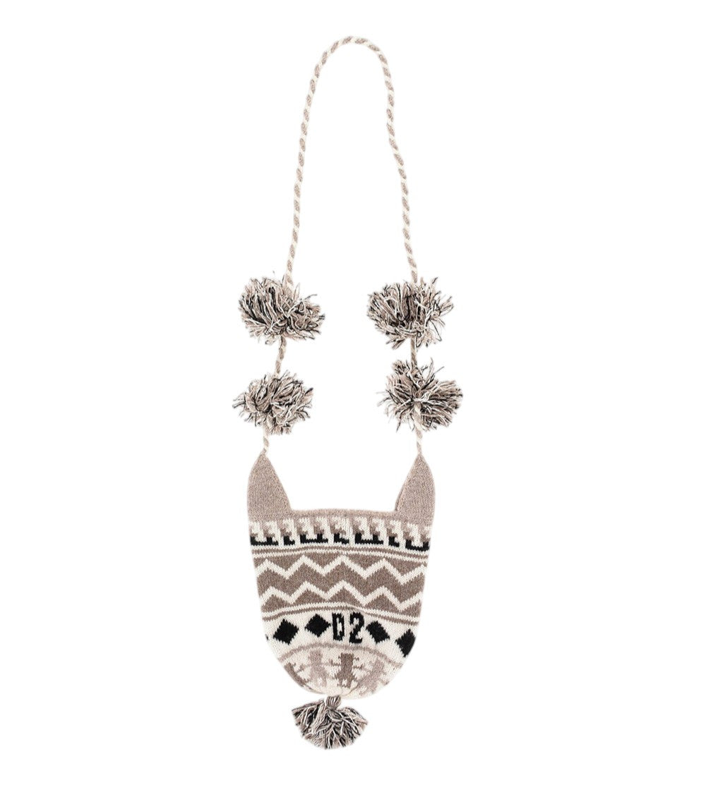 Grey Trompe Mini Crossbody Bag 2