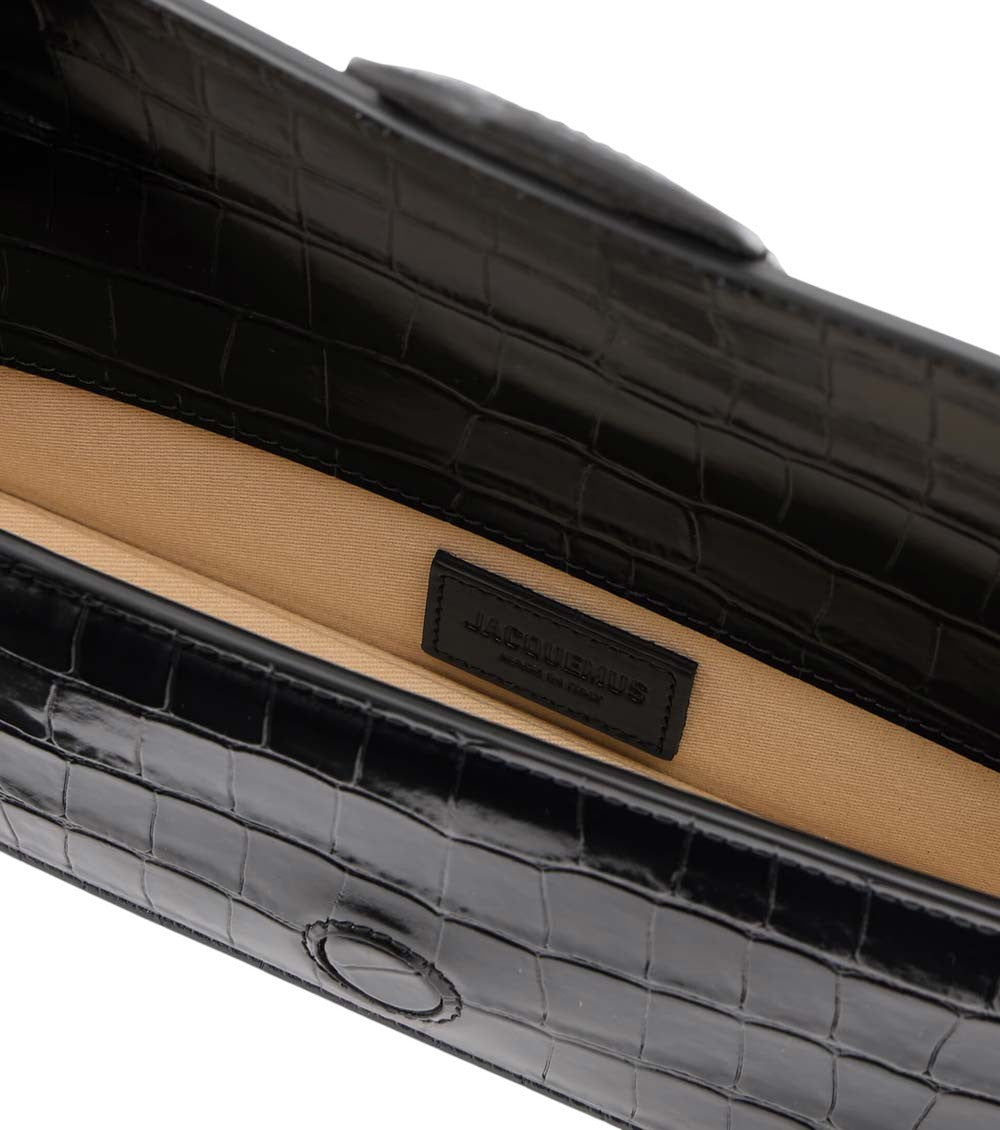 Black La Bambino Large Clutch 3