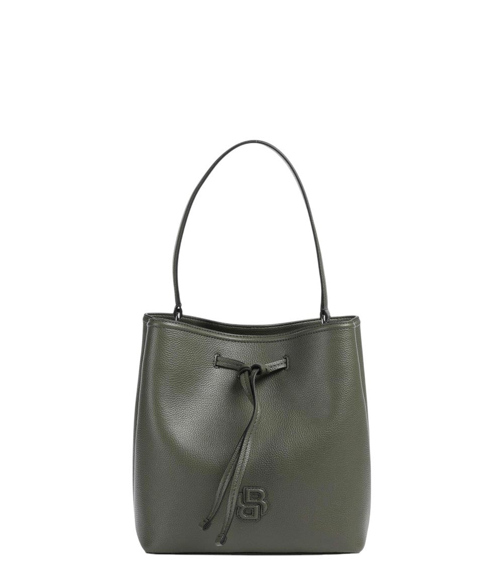Green Anett Small Bucket Bag 1