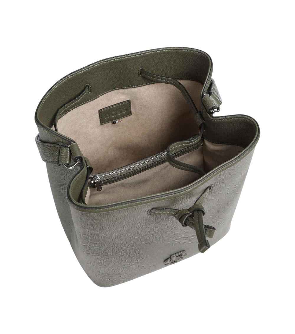 Green Anett Small Bucket Bag 3