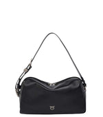 Black Half Moon Medium Shoulder Bag 1