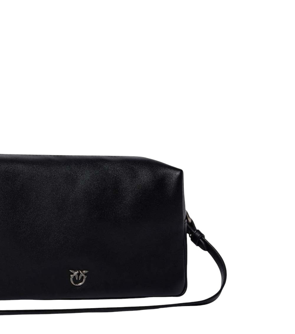 Black Half Moon Medium Shoulder Bag 4