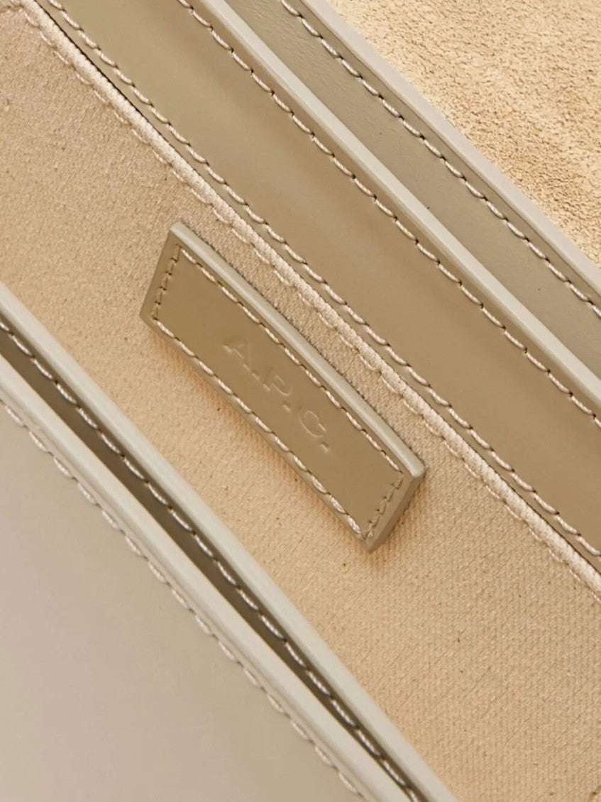 Beige B-Side Small Crossbody Bag 3
