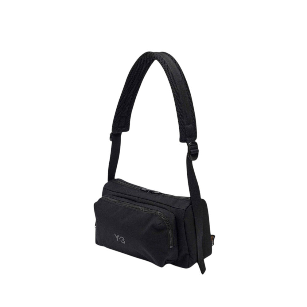 Black Logo Crossbody Bag 2