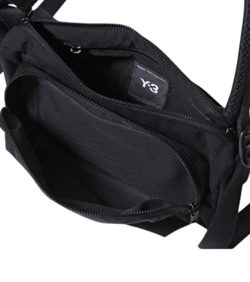 Black Logo Crossbody Bag 4