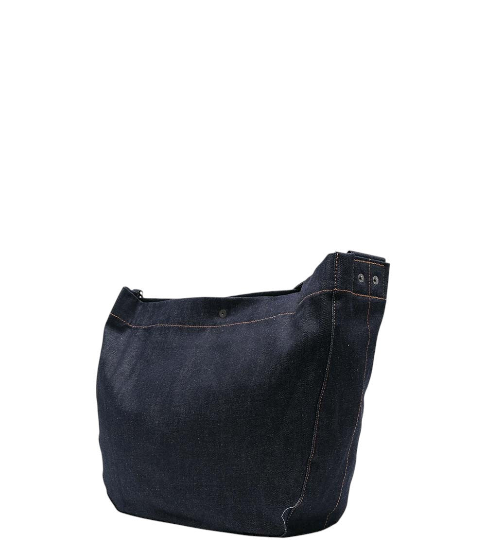 Denim Logo Large Crossbody Bag 2