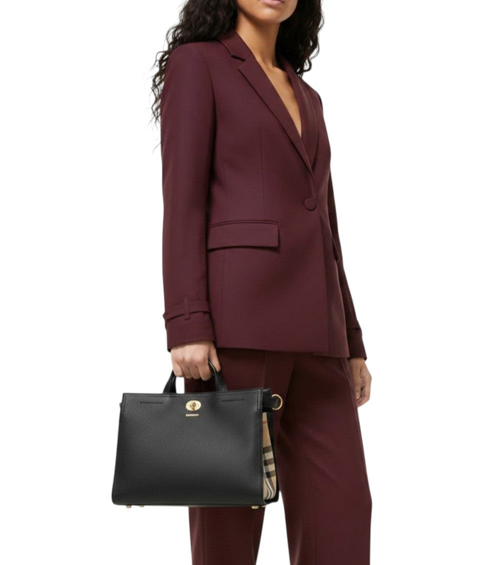 Black Check Cotswolds Small Tote 5