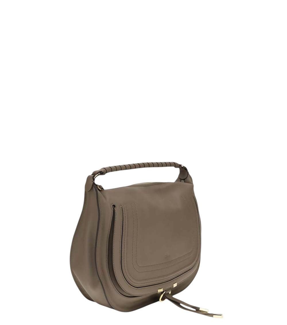 Taupe Marcie Medium Shoulder Bag 2