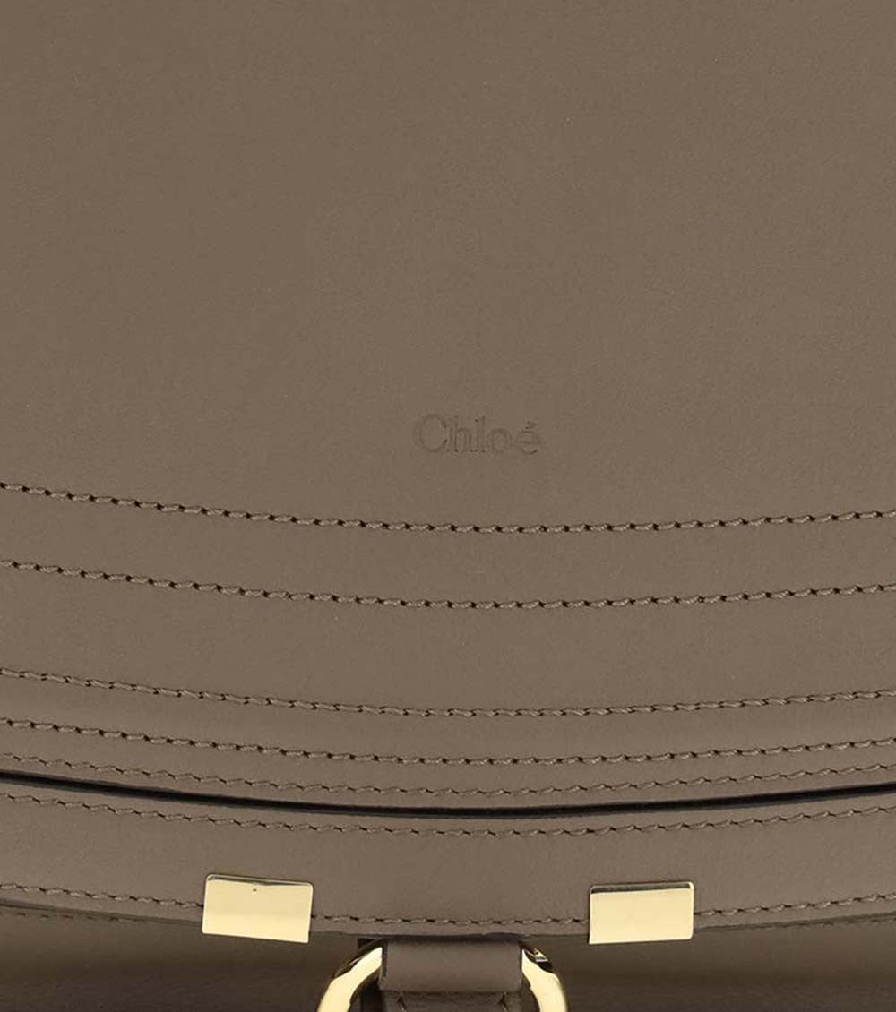 Taupe Marcie Medium Shoulder Bag 5