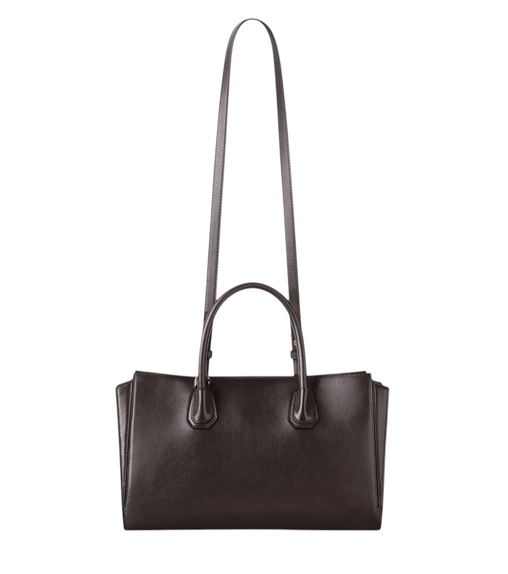 Dark Brown Antigona Catchall Small Tote 2