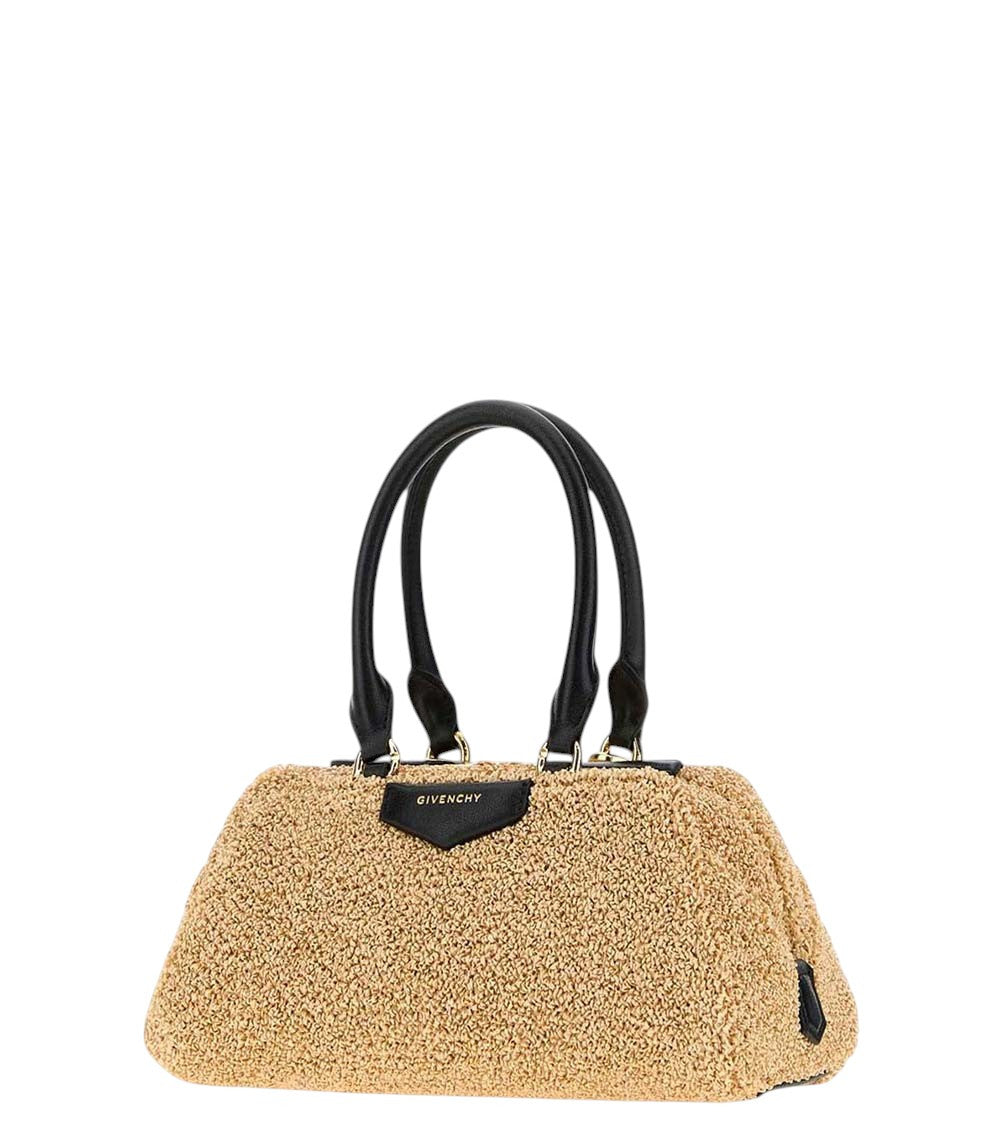 Beige Antigona Mini Satchel 2