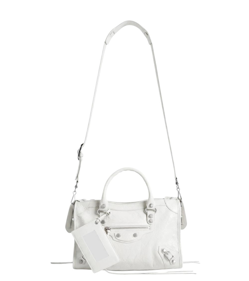 White Le City Small Tote 2