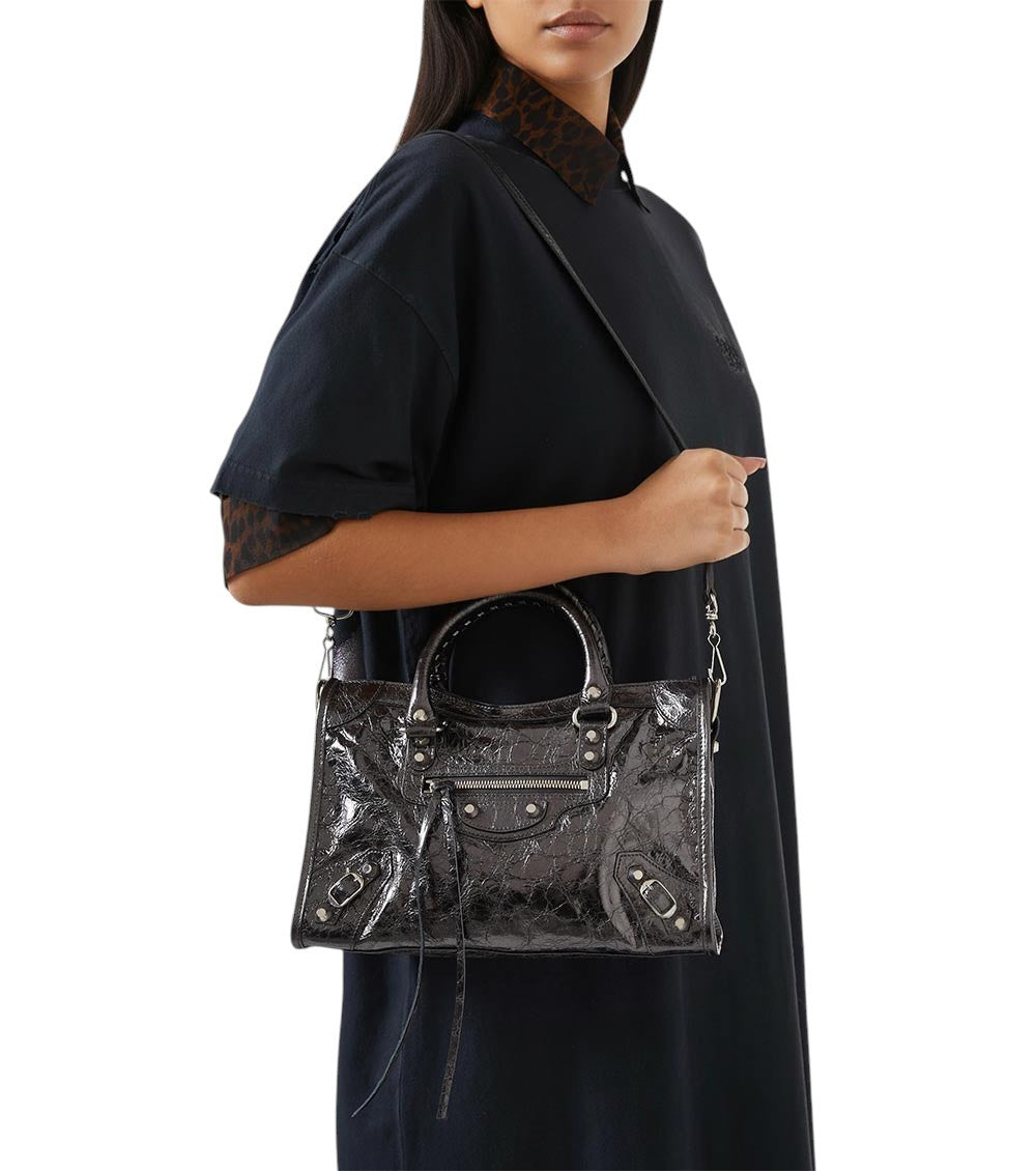 Grey Le City Small Tote 5