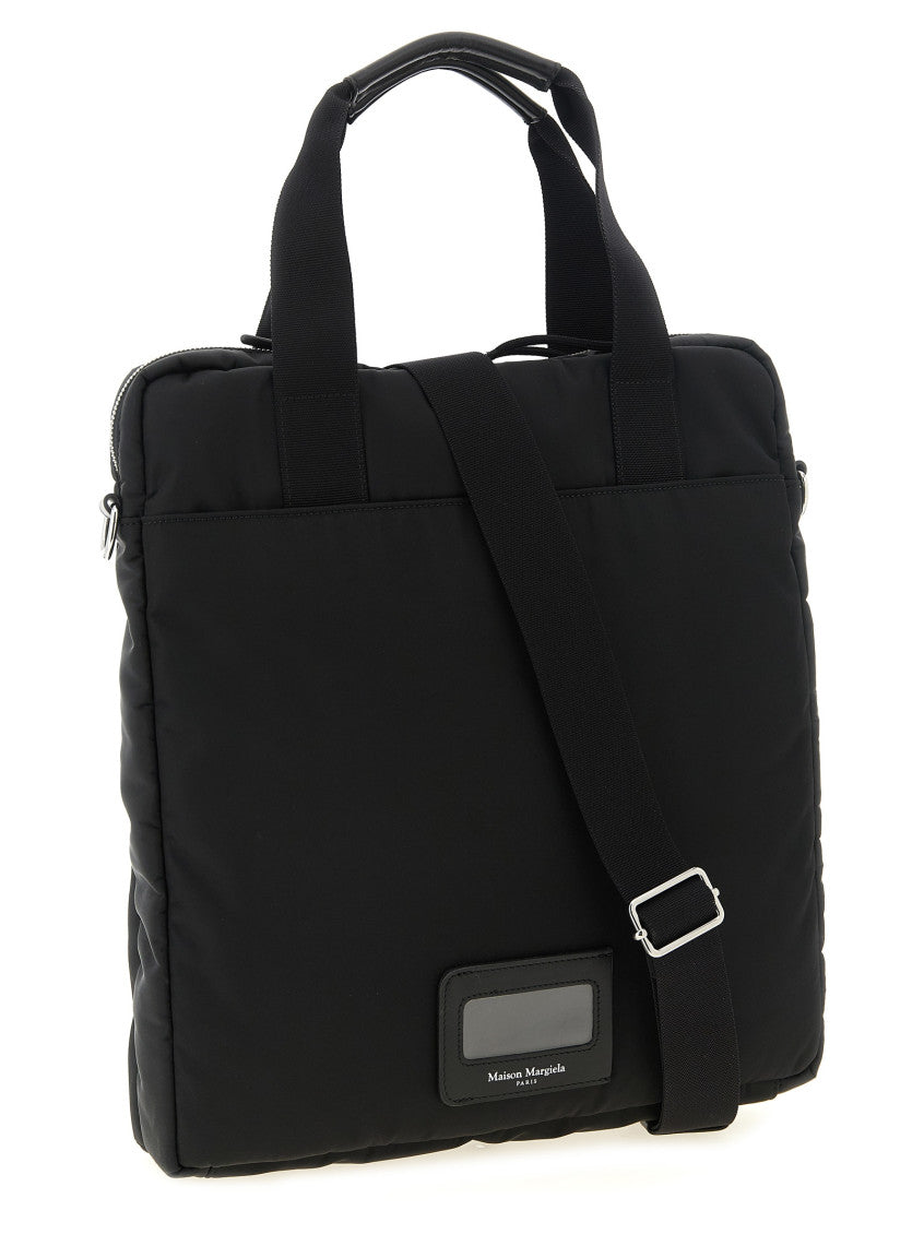 Black High Tech Large Tote 2