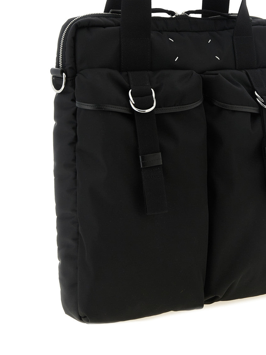 Black High Tech Large Tote 3