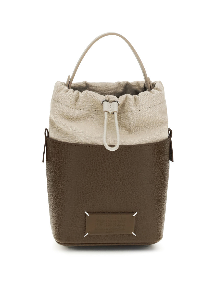 Brown 5AC Small Bucket Bag 1