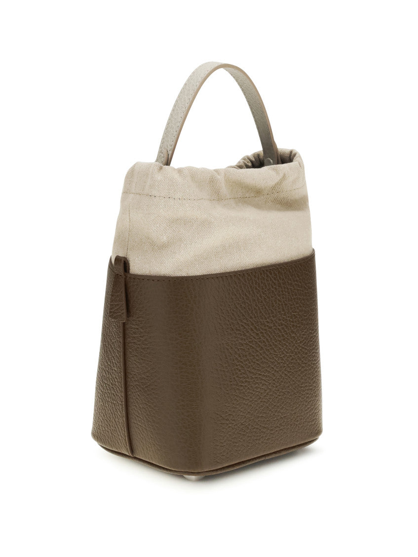 Brown 5AC Small Bucket Bag 3