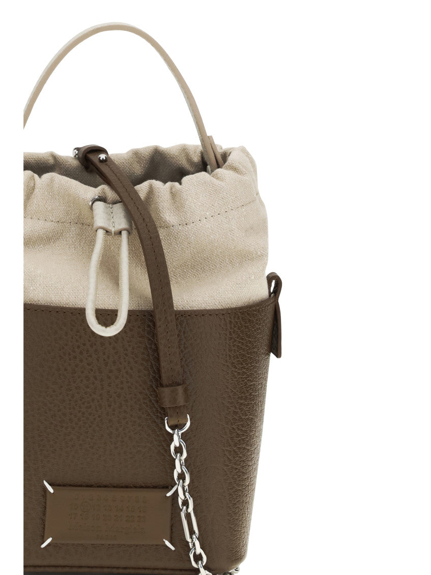 Brown 5AC Small Bucket Bag 4