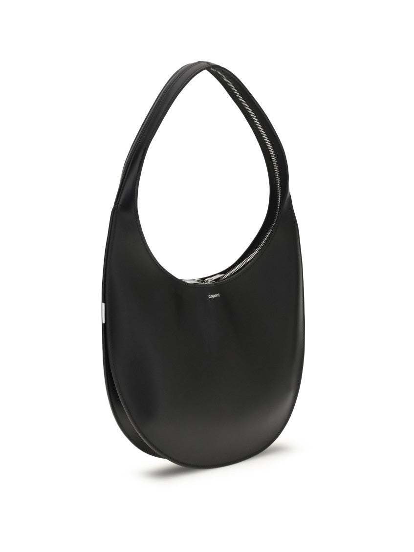 Black Swipe medium Shoulder Bag 2