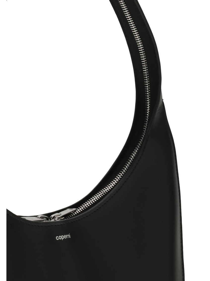 Black Swipe medium Shoulder Bag 4