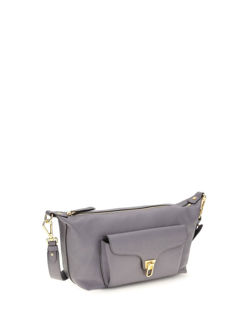 Grey Beat Medium Crossbody Bag 2