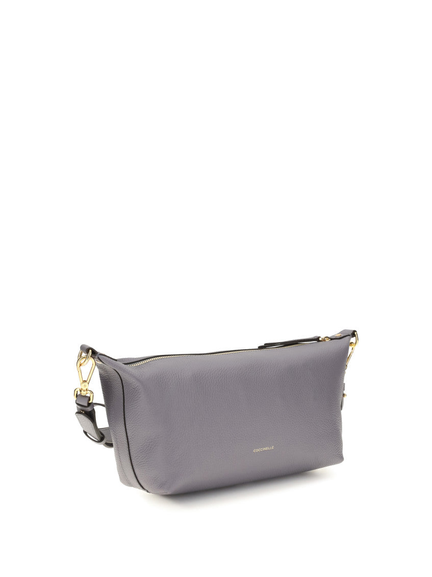 Grey Beat Medium Crossbody Bag 3