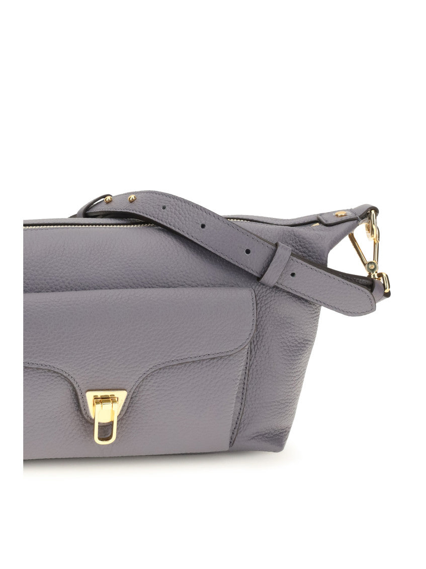 Grey Beat Medium Crossbody Bag 4