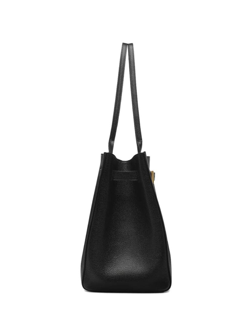 Black Audrey Medium Tote 4