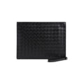 Black Intrecciato Clutch 1
