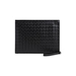 Black Intrecciato Clutch 1