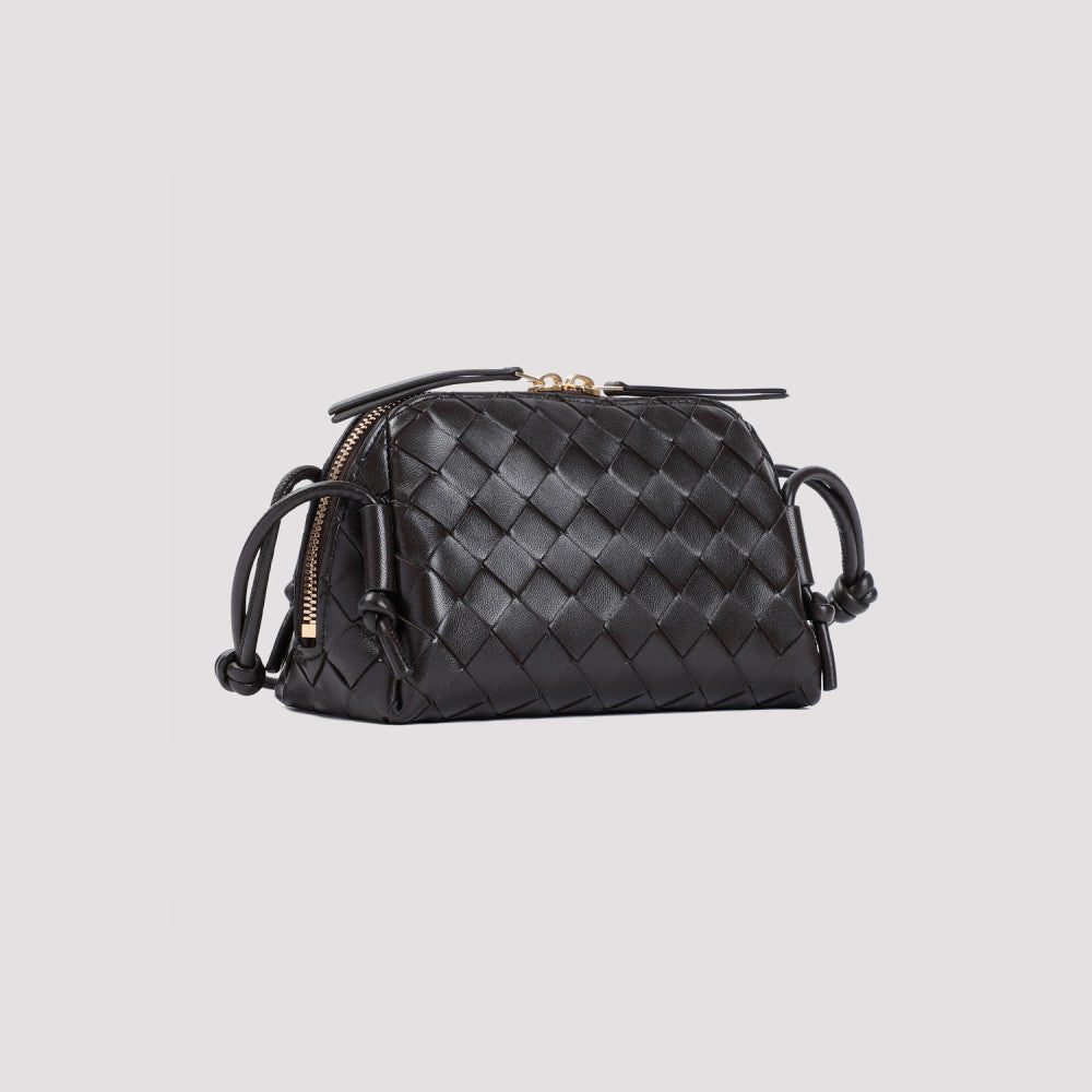 Dark Brown Fondant Crossbody Bag 4