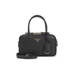 Black Logo Satchel 1