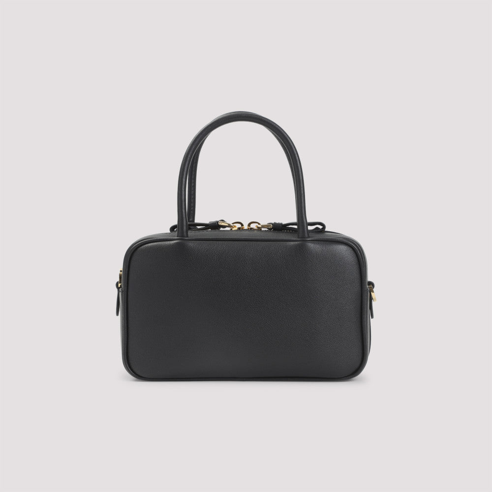 Black Logo Satchel 4
