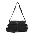 Black Logo Shoulder Bag 1