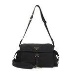 Black Logo Shoulder Bag 1
