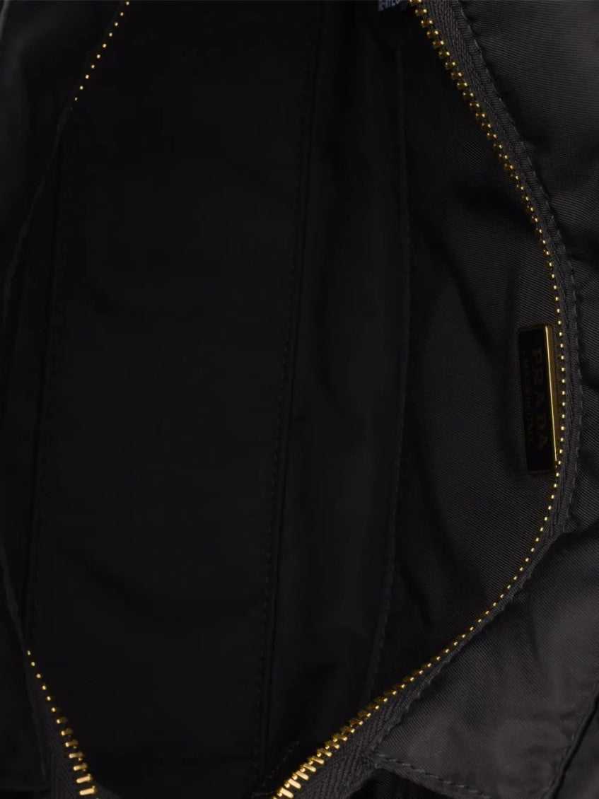 Black Logo Medium Shoulder Bag 3