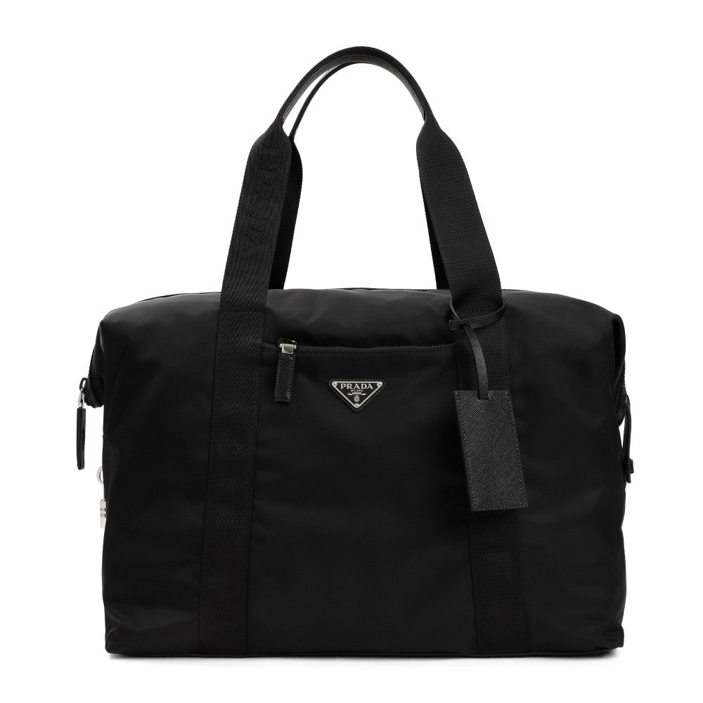 Black Logo Duffle Bag 1