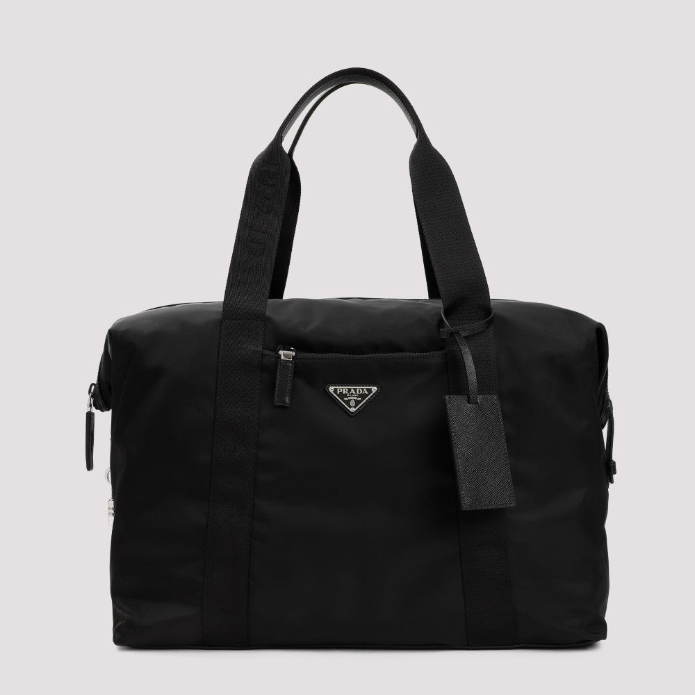 Black Logo Duffle Bag 2