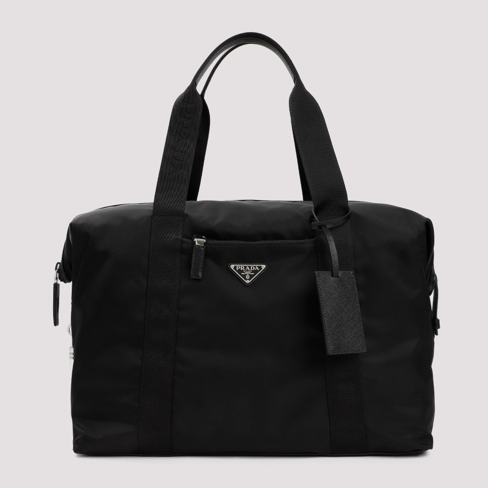 Black Logo Duffle Bag 3