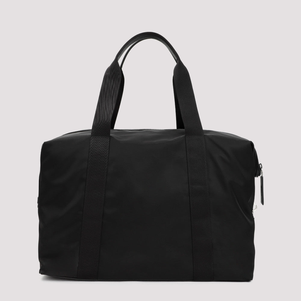 Black Logo Duffle Bag 5
