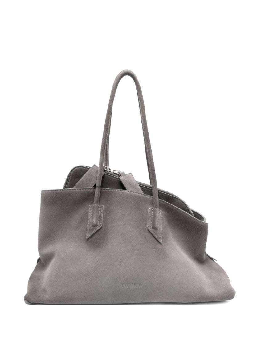 Grey La Passeggiata Medium Shoulder Bag 1