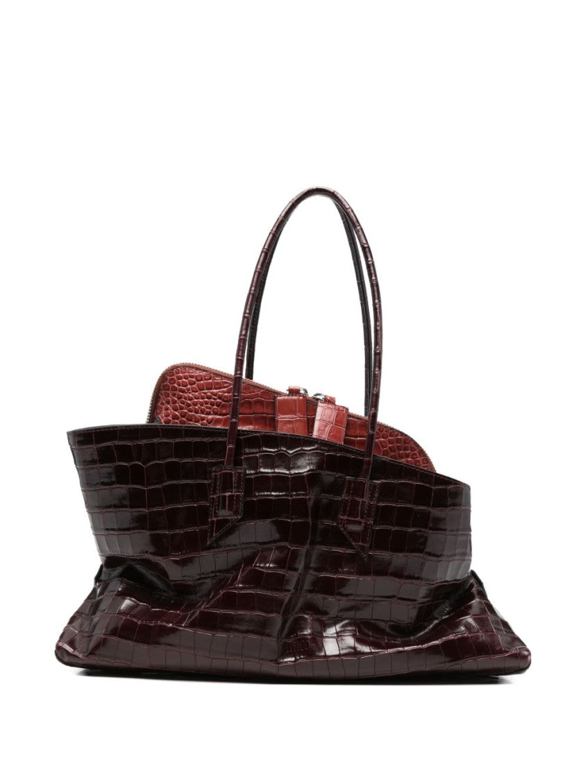 Red La Passeggiata Medium Tote 1