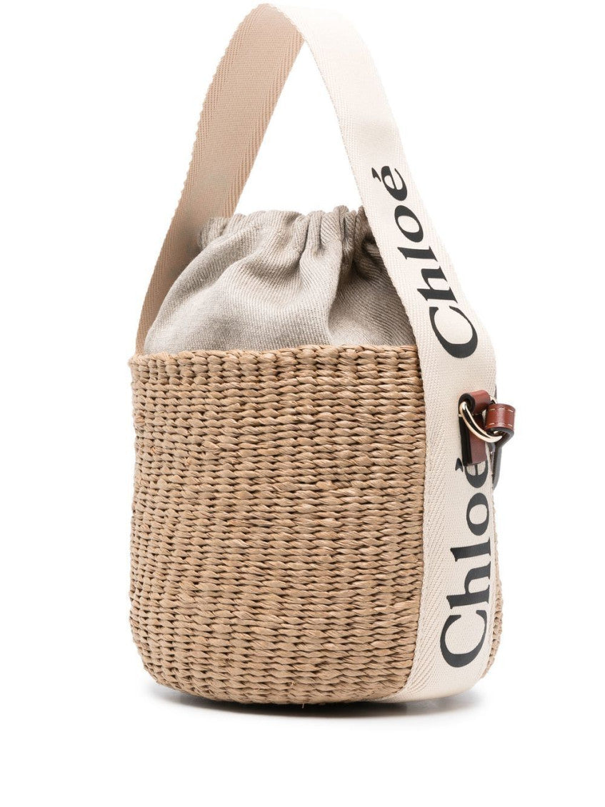Natural Woody Small Bucket bag 5