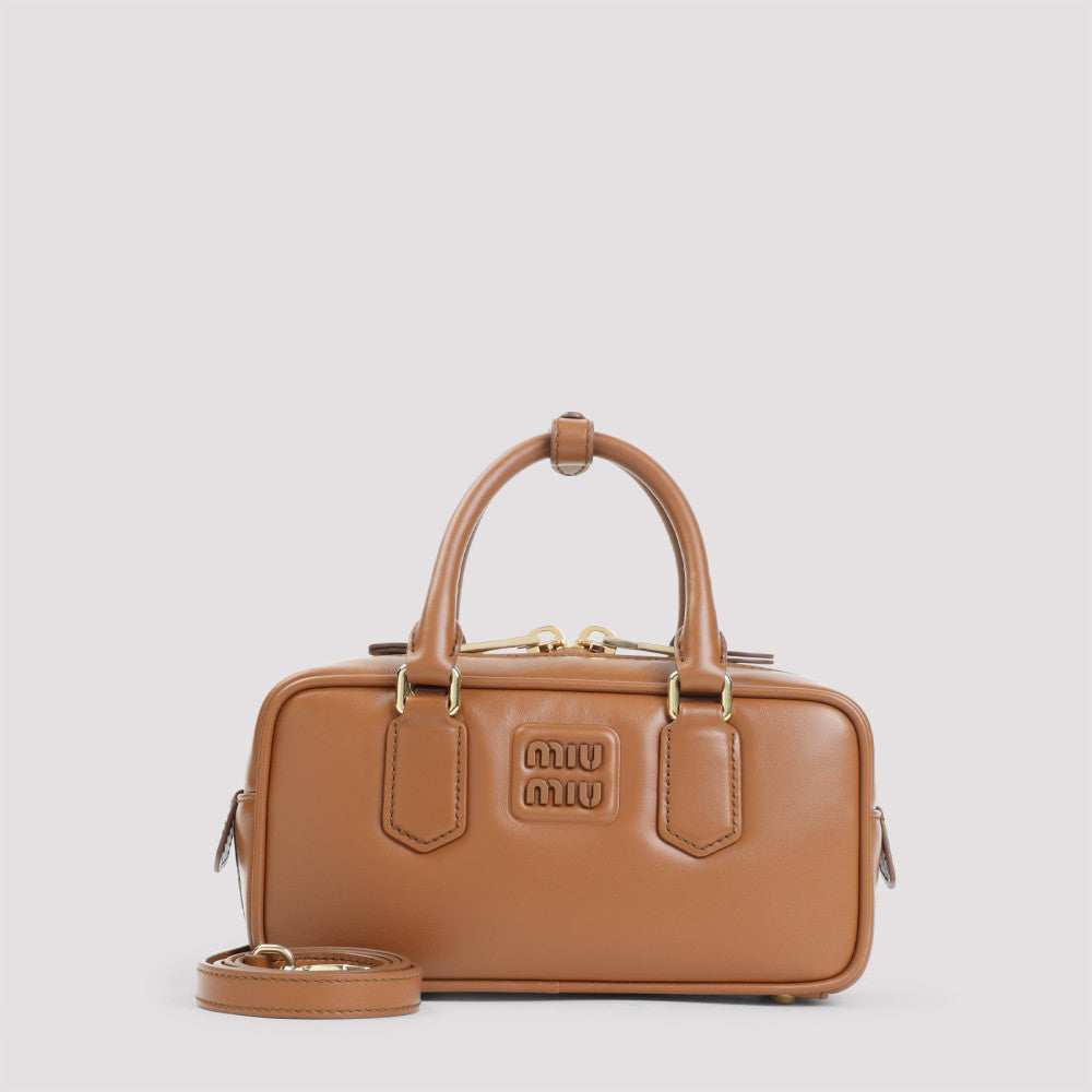 Brown Arcadie Satchel 1