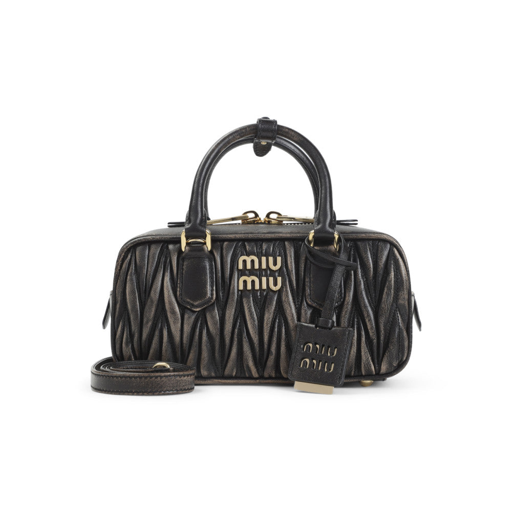 Dark Brown Logo Satchel 1