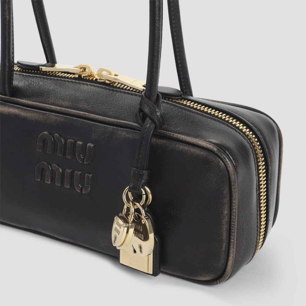 Dark Brown Beau Shoulder Bag 5