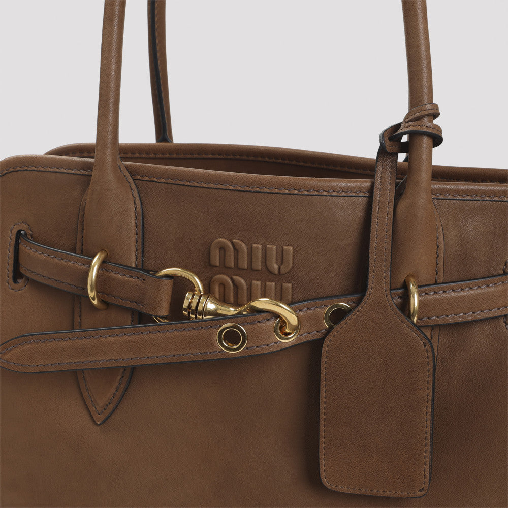 Brown Aventure Handbag 5