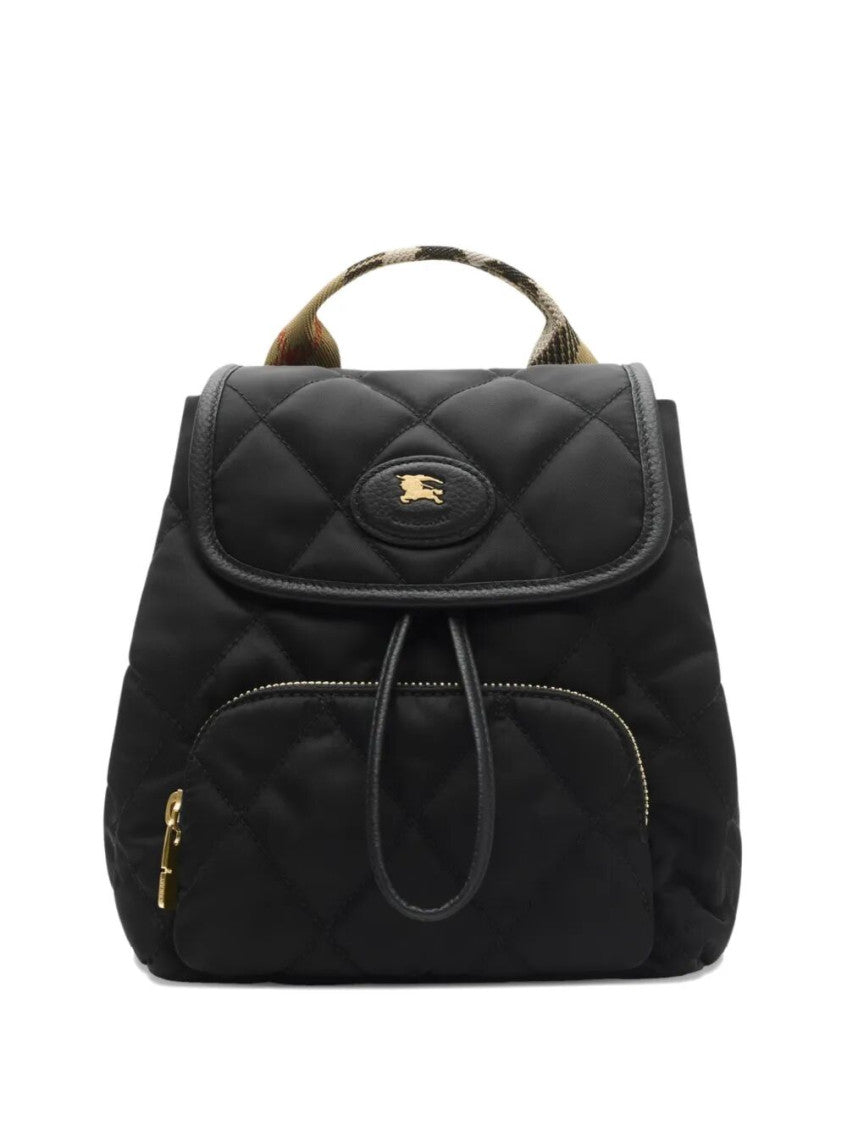 Black Horseshoe Mini Backpack 1